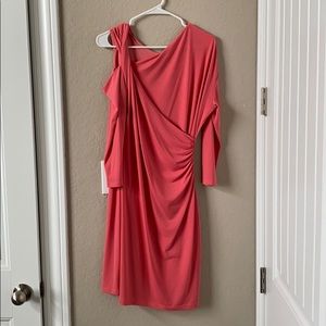 Off the Shoulder Coral Dress!!